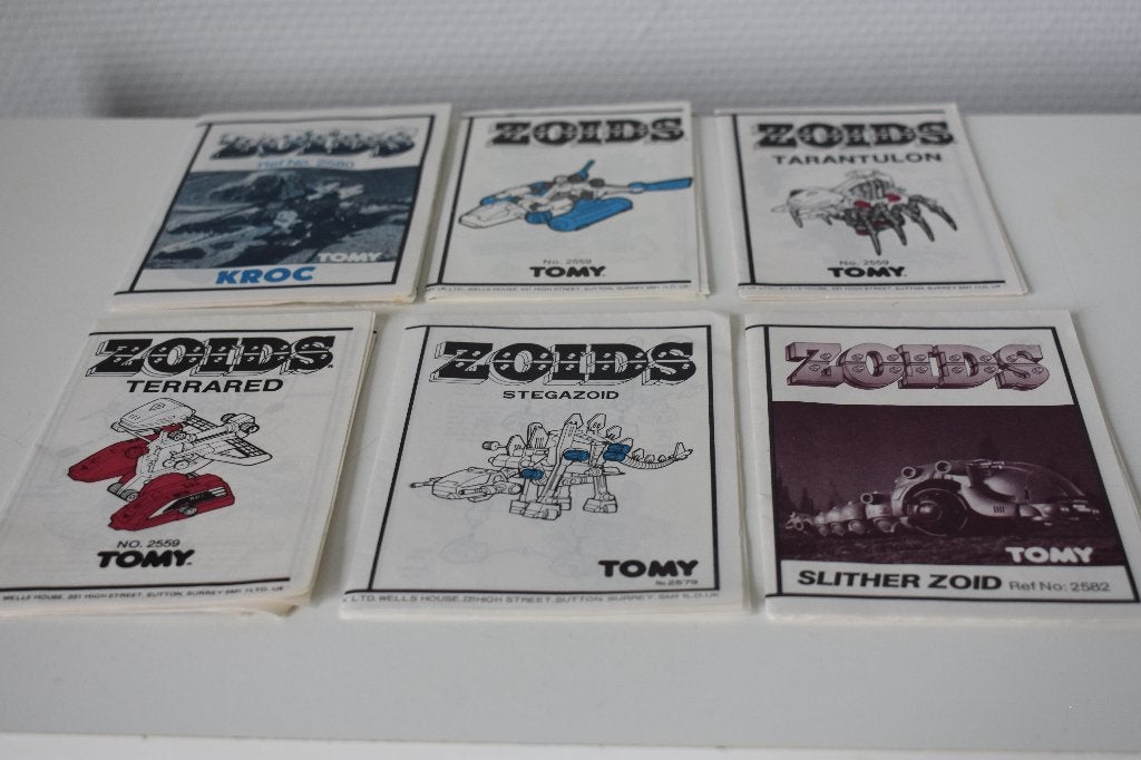 Transformers Zoids Tomy Terrared Stegazoid Tarantulon G1, Verzamelen, Transformers, Overige generaties, Ophalen of Verzenden, Gebruikt