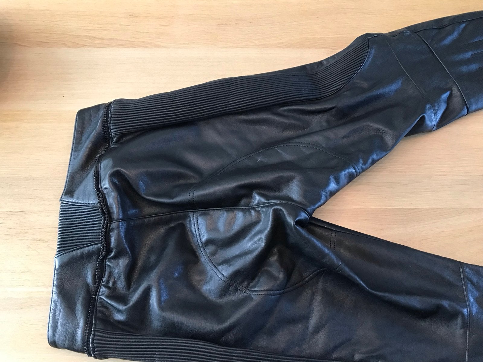 Dynamic Cruiser MQP leren motorbroek - Zwart maat L, Ophalen of Verzenden, Gedragen, Maat 52/54 (L), Zwart