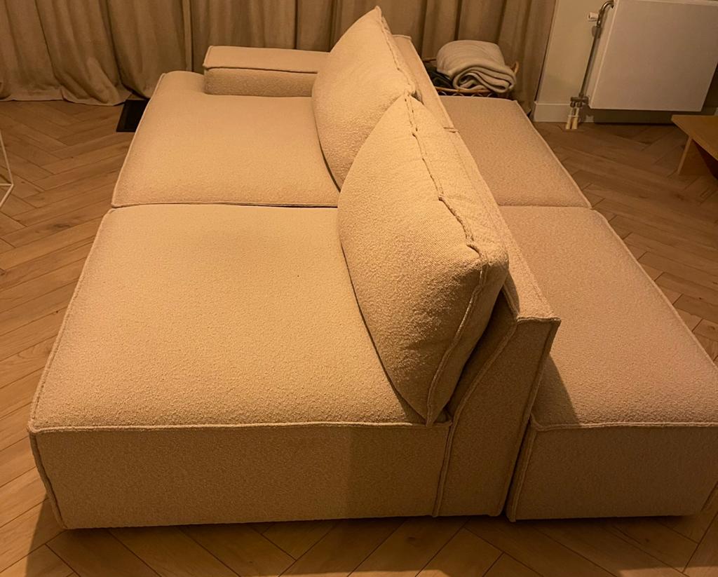 Modulaire set bank Daphne van Sofa Company, Ophalen, Zo goed als nieuw, Stof