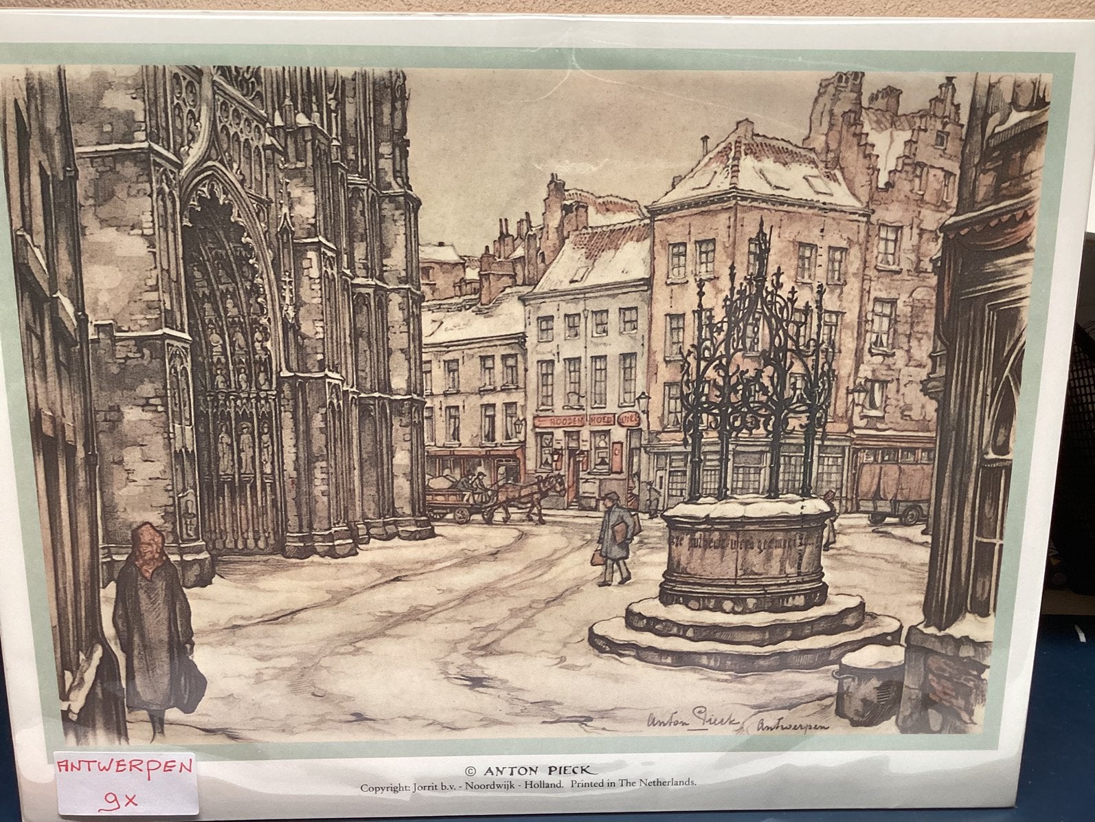Diverse setjes platen voor 3D van Anton Pieck, Ophalen of Verzenden
