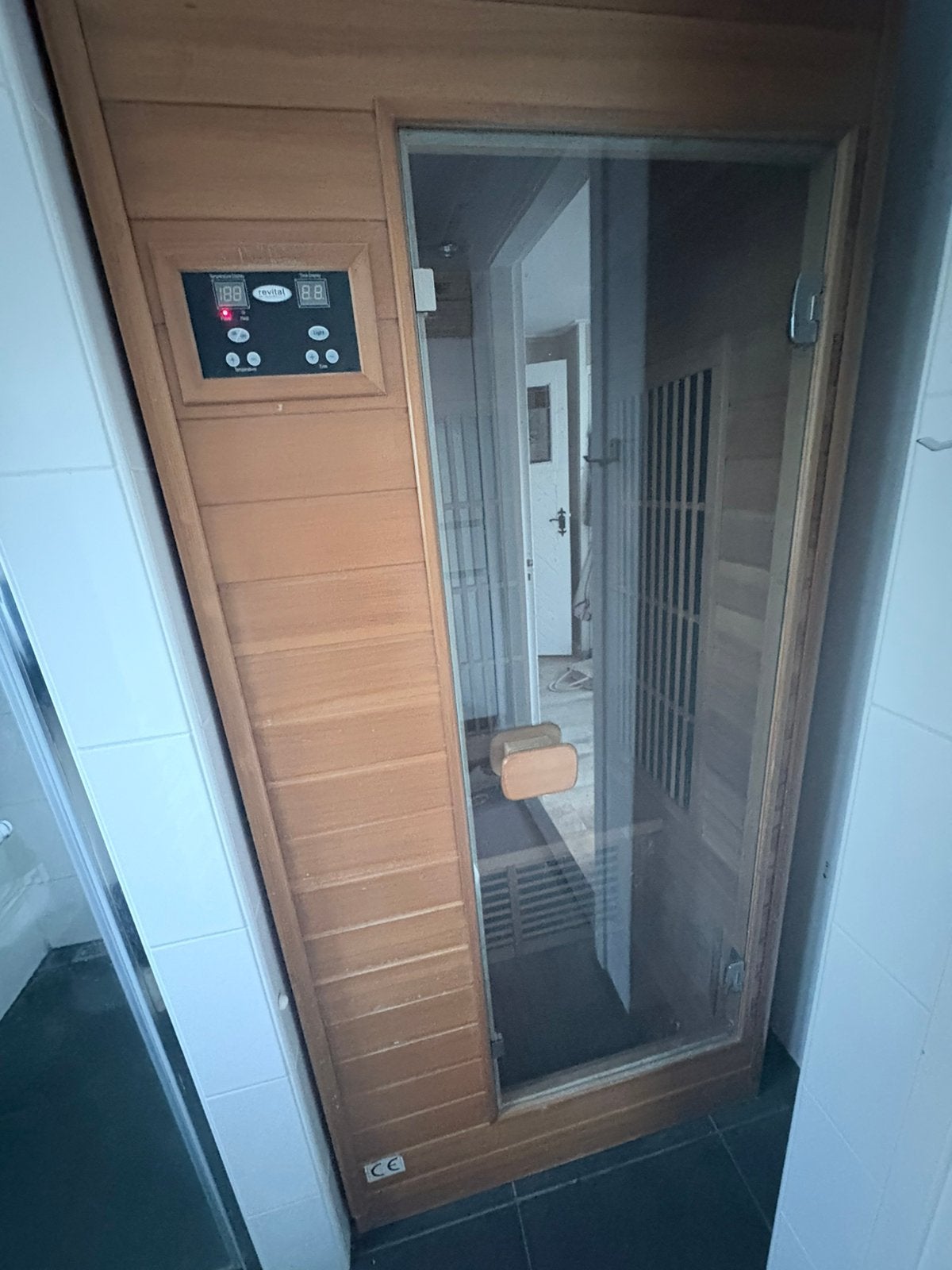 Infrarood sauna, Ophalen, Zo goed als nieuw, Complete sauna