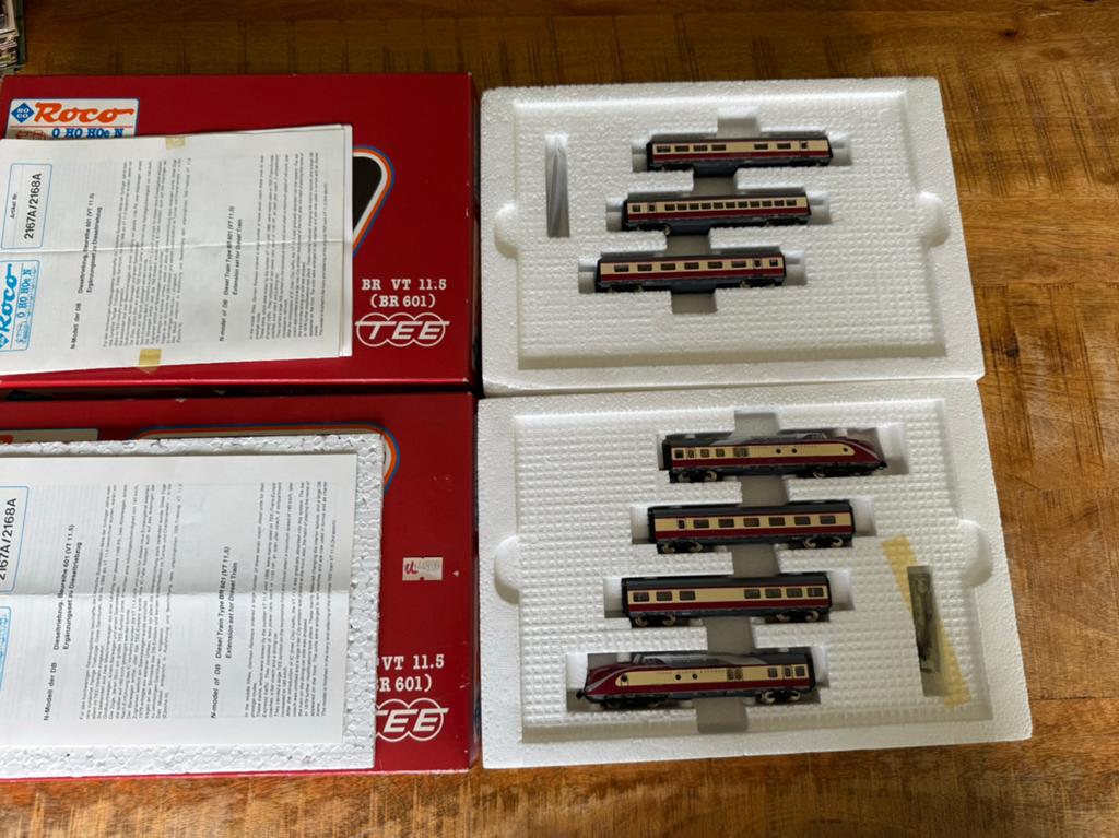 Roco TEE Helvetia BR 601 / VT 11.5 7 delig splinternieuw!, Treinset, Gelijkstroom, Nieuw, Ophalen of Verzenden