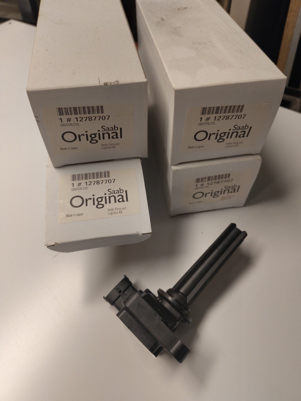 Bobines set van 4 voor Saab 9-3 - Origineel, Ophalen of Verzenden, Gebruikt, Saab