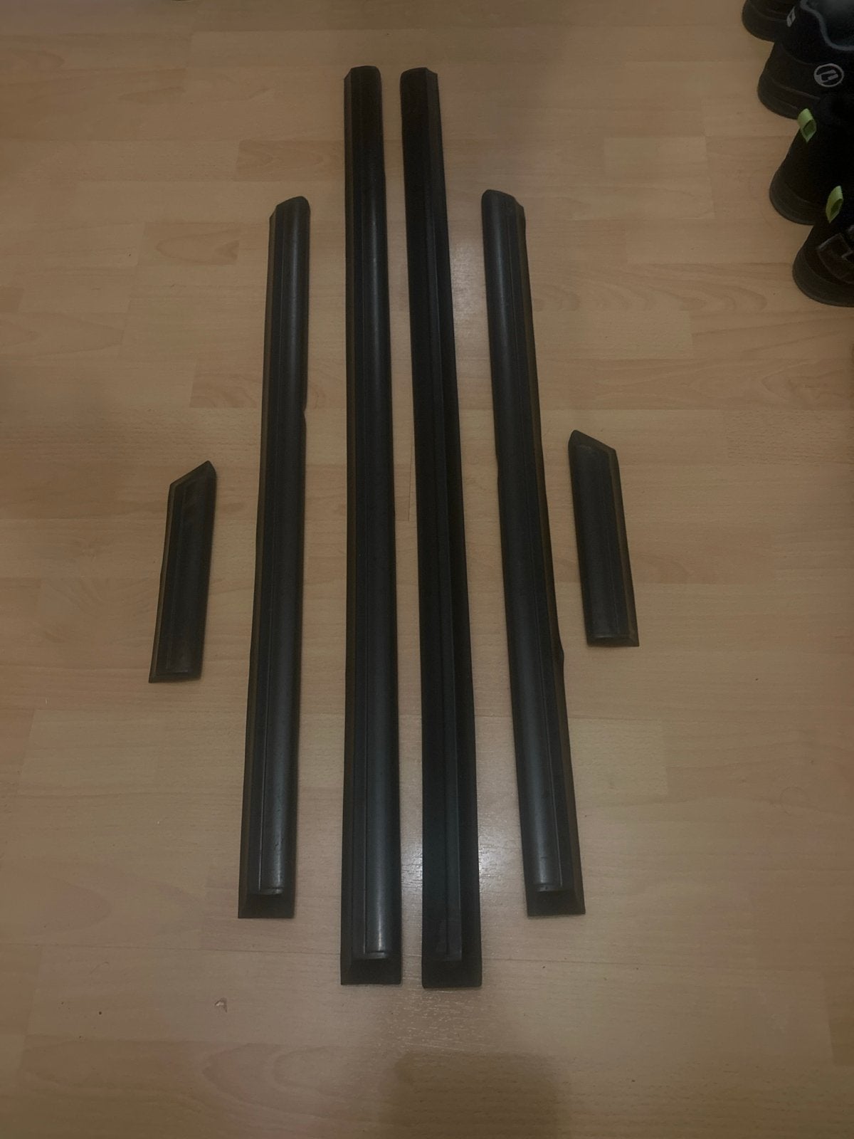 Volledige set volvo 740 Sierlijsten Zwart, Ophalen, Gebruikt, Volvo