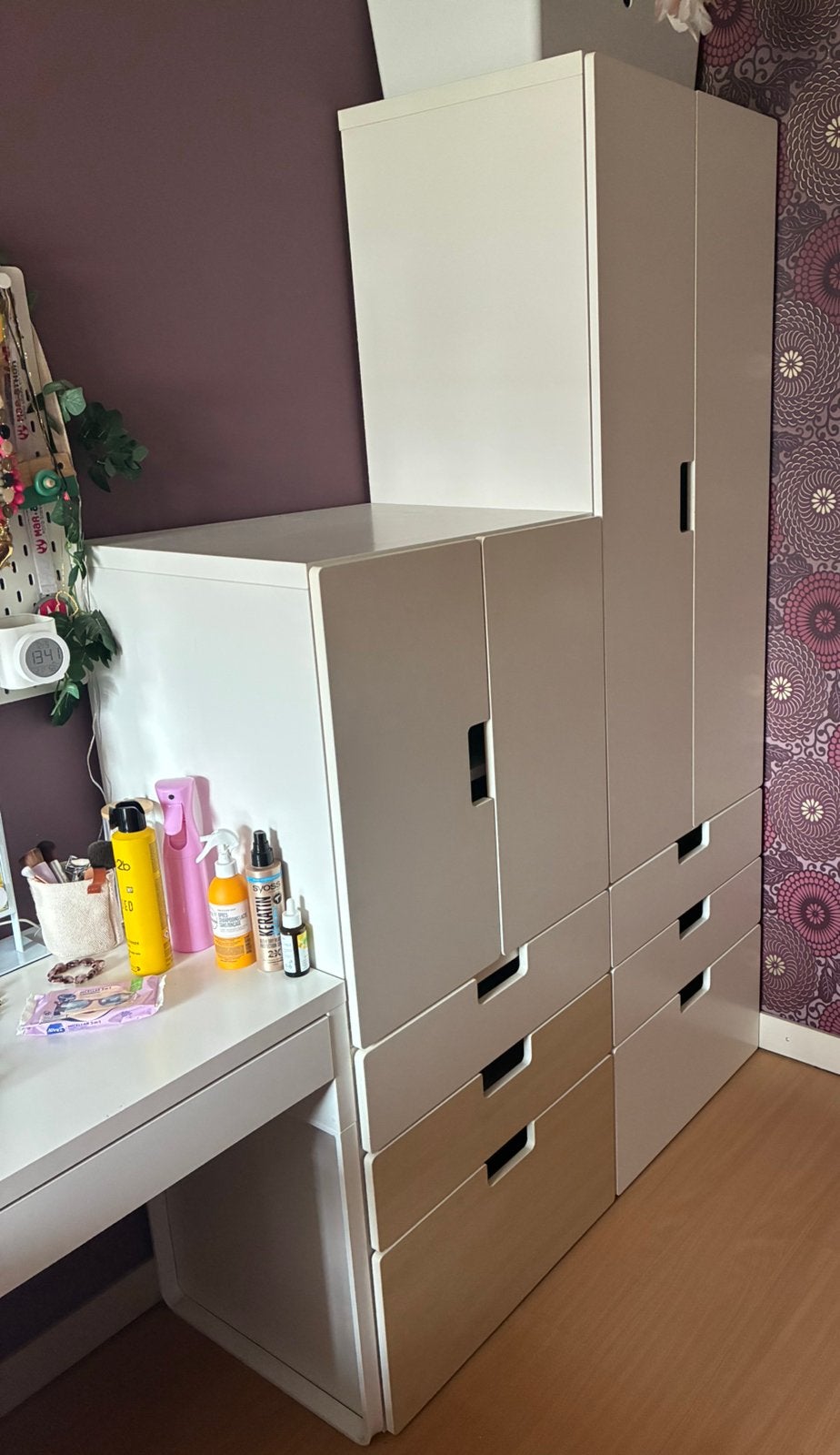 2 Smastad kasten, Ophalen, Ikea, modern, Met lade(s), 50 tot 100 cm