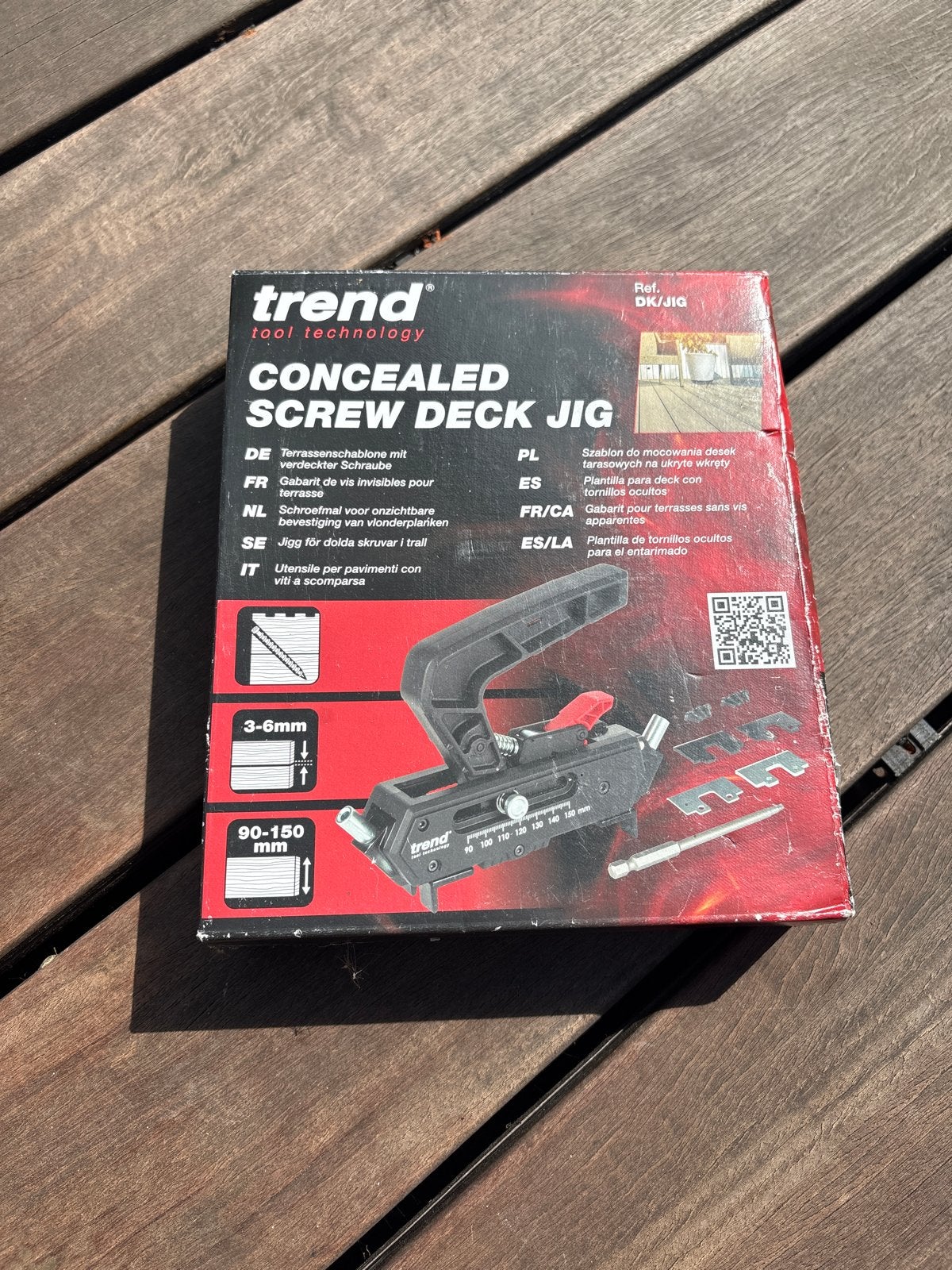 Trend Concealed Screw Deck Jig - Onzichtbare Terrasschroeven, Ophalen of Verzenden, Zo goed als nieuw, Overige typen, Overige merken
