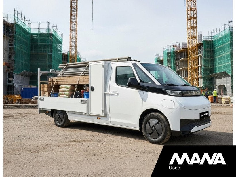 Farizon SV L2H1 83 kWh / 232 PK Open Laadbak ACTIEPRIJS, Auto's, Wit, Leder, Nieuw, 2330 kg