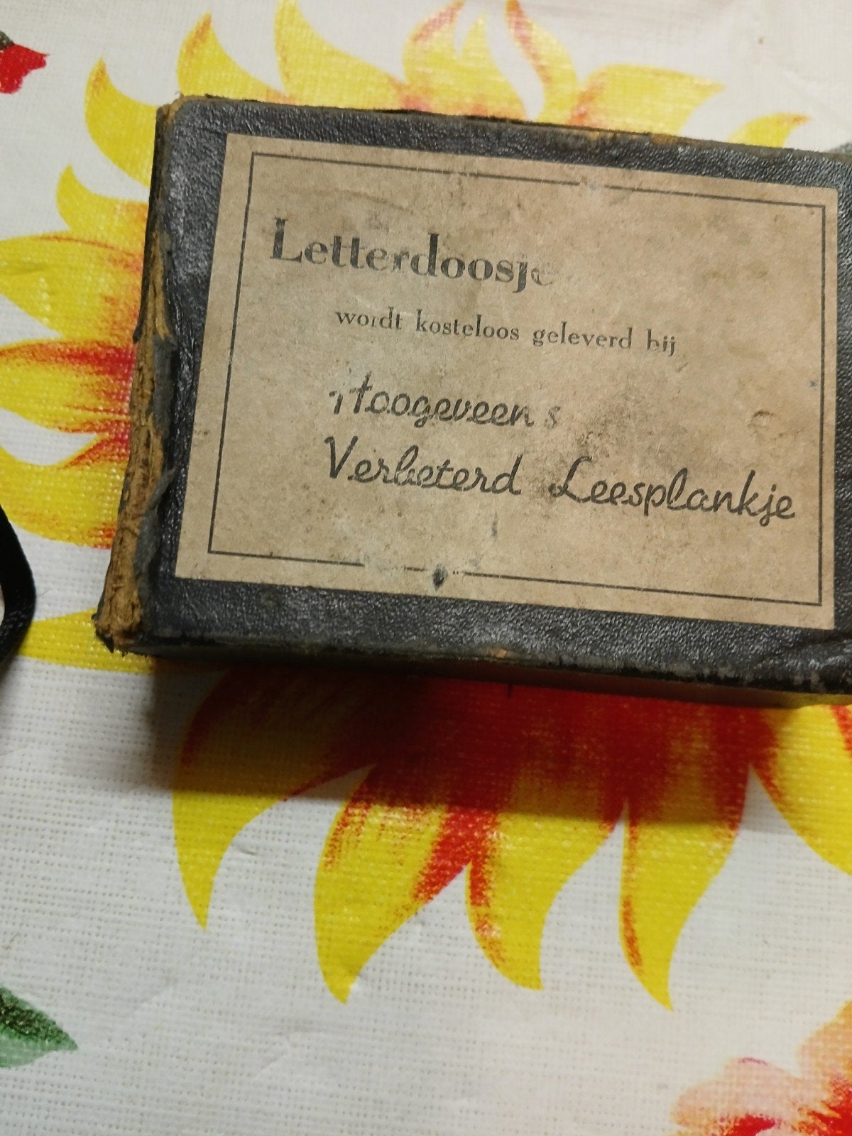 Letterdoosje van Hoogeveens, Ophalen of Verzenden