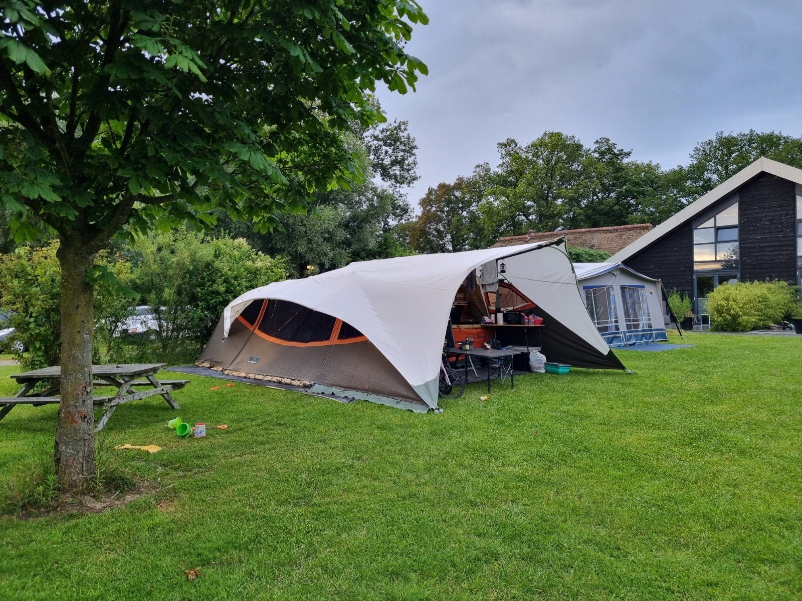 Holtkamper Kyte XL 2021 met Kindertent XL, Ophalen
