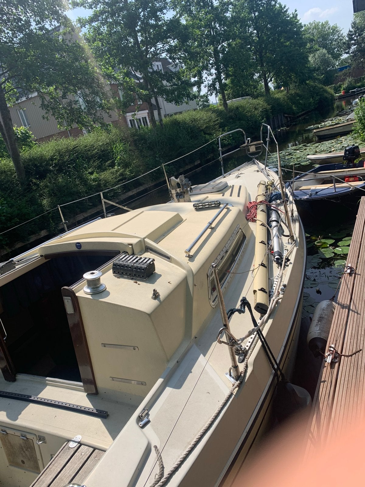 Victoire 26 met nieuwe Craftsman motor uit 2020, Watersport en Boten, Kajuitzeilboten en Zeiljachten, 16 pk, Gebruikt, Binnenboordmotor