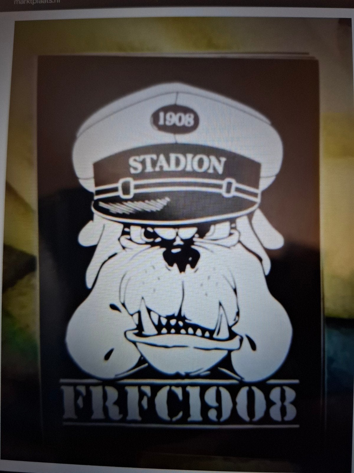 2 Stickers Bulldog, Ophalen of Verzenden, Nieuw, Sport