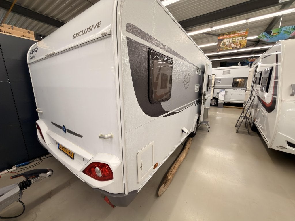 Knaus Sudwind Exclusive 580 UF met mover en voortent, Rondzit, Schokbreker, Bedrijf, Overige typen