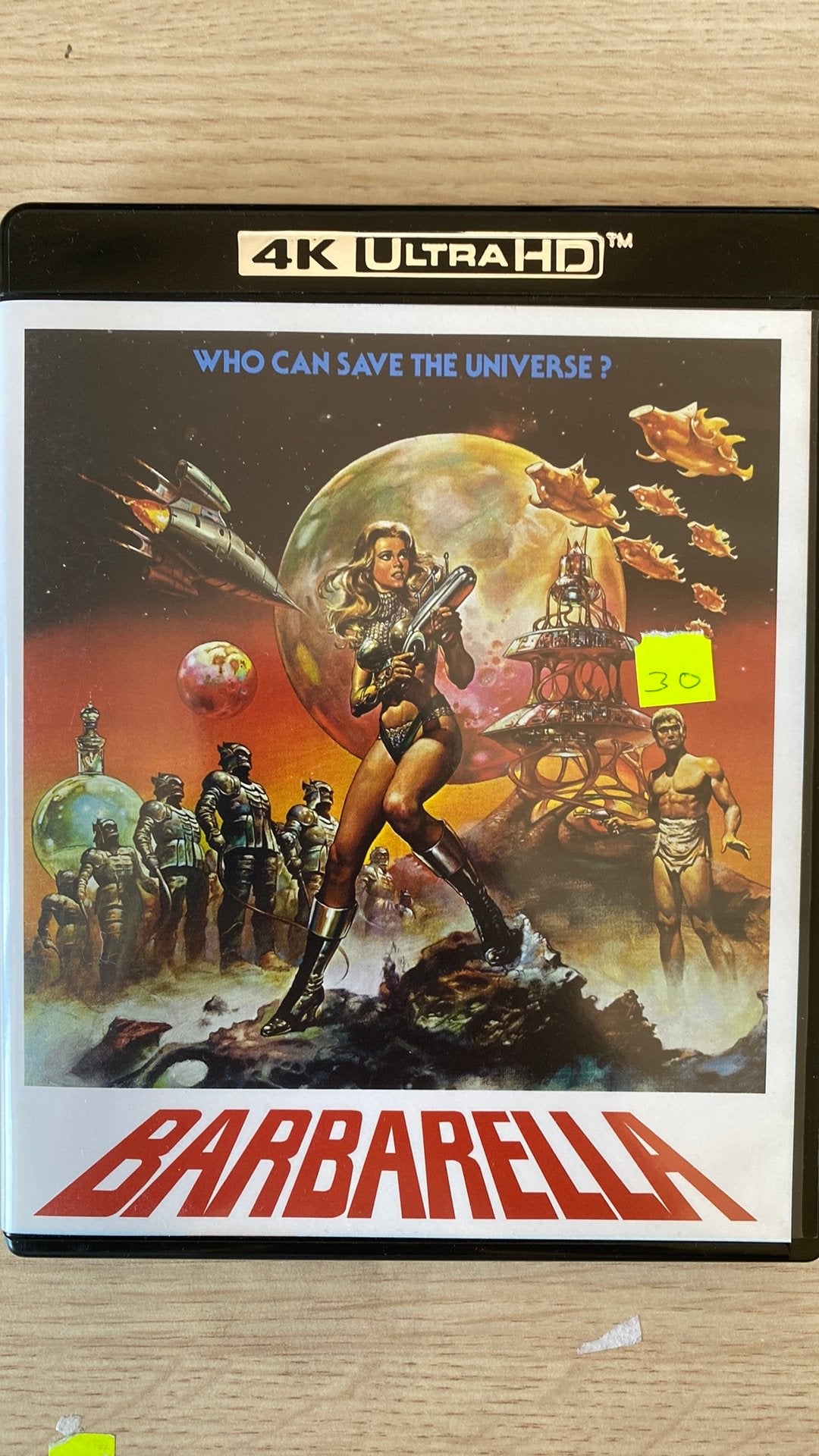 Barbarella 4K blu ray uhd, Ophalen of Verzenden, Zo goed als nieuw, Avontuur