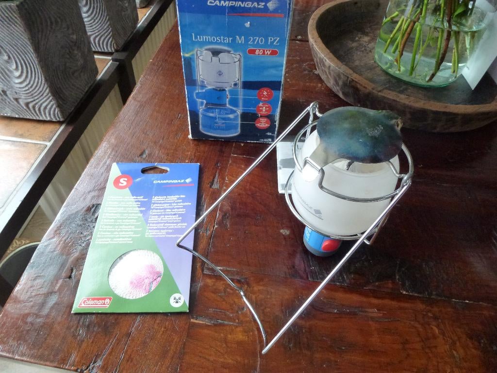 te koop Campingaz Lumostar lamp M 270 PZ 80W, Ophalen of Verzenden, Gebruikt