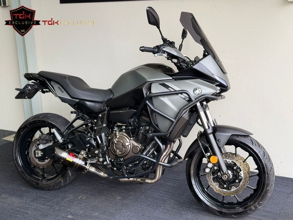 YAMAHA TRACER 7 AKRAPOVIC 35KW A2 BOMVOL MT07 TRACER 700, 2 cilinders, Bedrijf, Onbekend, YAMAHA
