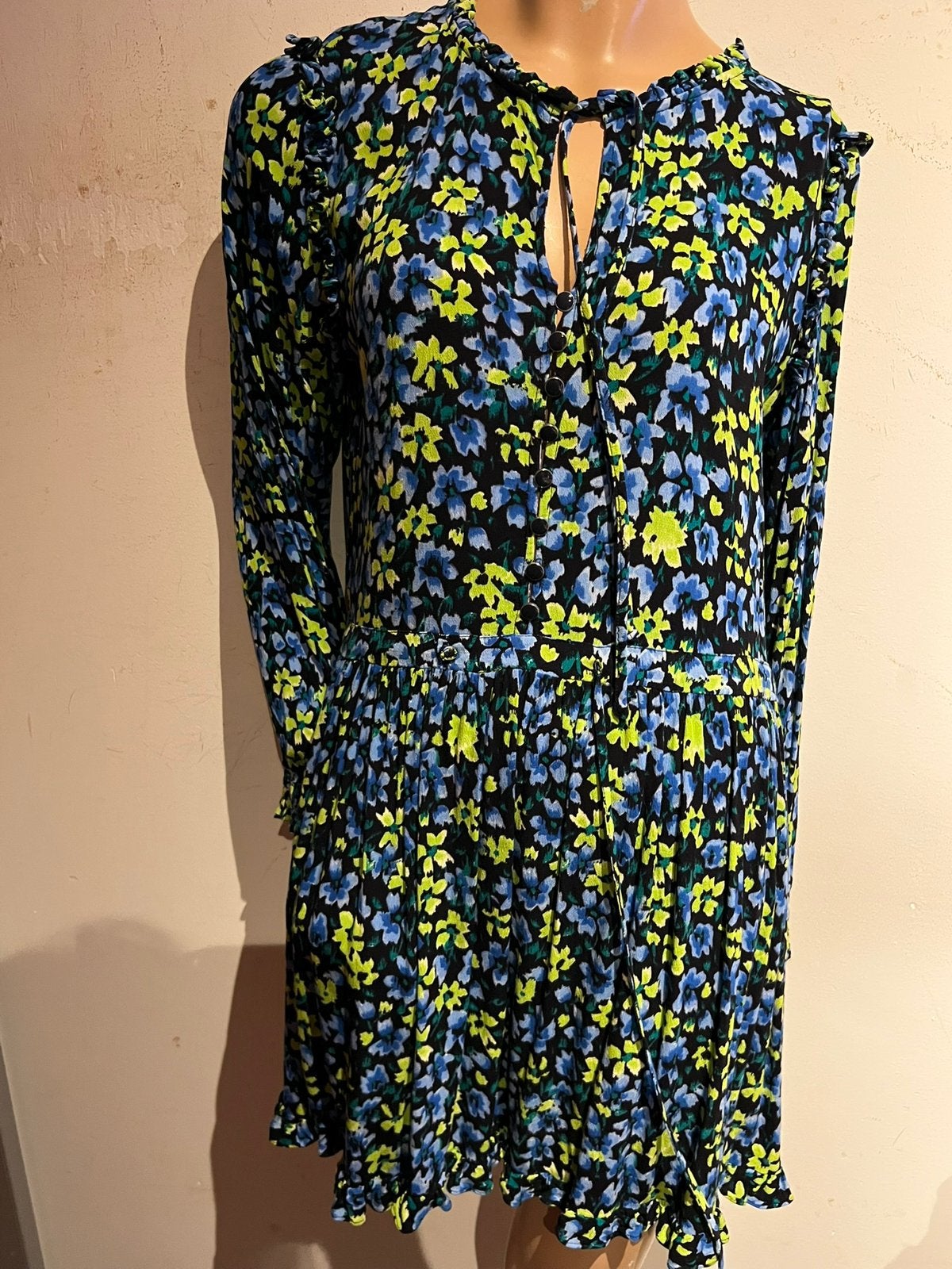 YEST jurk maat m origineel zgan, Kleding | Dames, Maat 38/40 (M), Blauw, T, Ophalen of Verzenden