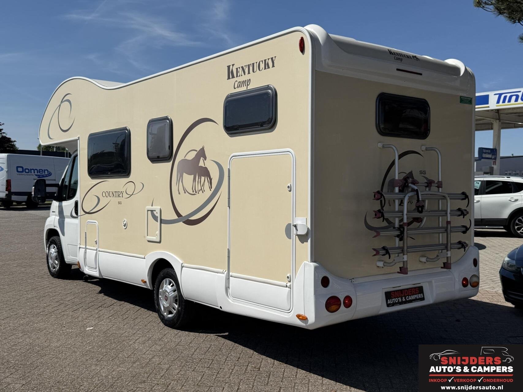 Rimor Kentucky camp Country SG 2012 6 pers alkoof, Alkoof, Dakluik, 7 tot 8 meter, Bedrijf