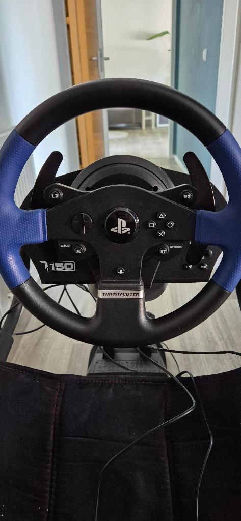 Racestuur met playseat, Spelcomputers en Games, Spelcomputers | Sony PlayStation Consoles | Accessoires, Ophalen, Gebruikt, Playseat of Racestoel