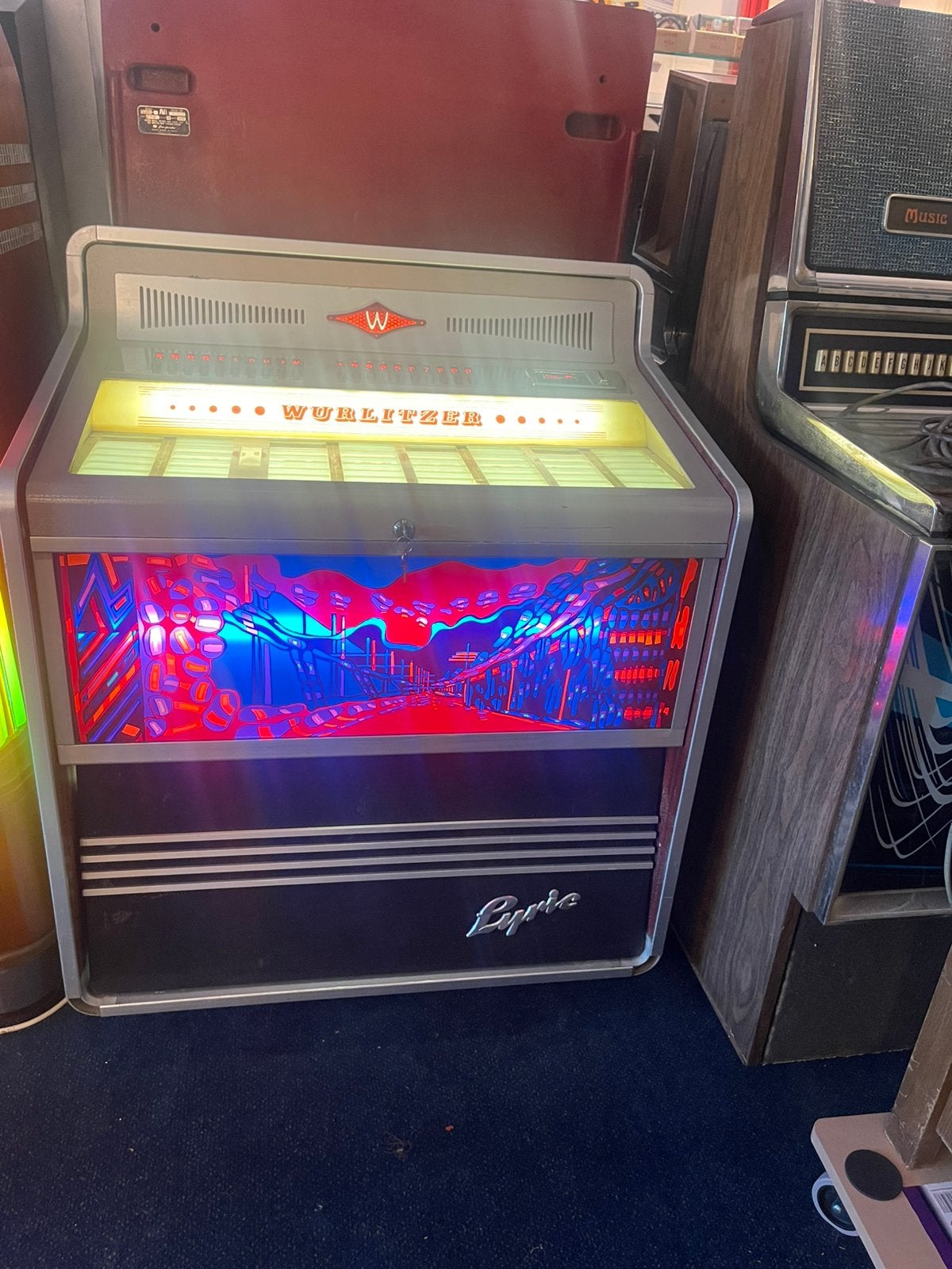 Wurlitzer lyric jukebox, Ophalen of Verzenden, Zo goed als nieuw, Wurlitzer