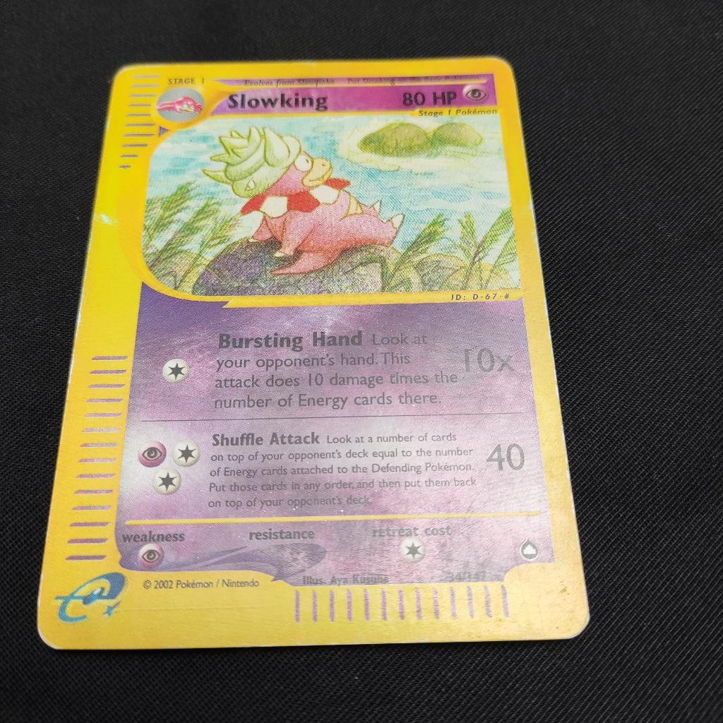 slowking 34/147 reverse holo, Ophalen of Verzenden, Zo goed als nieuw