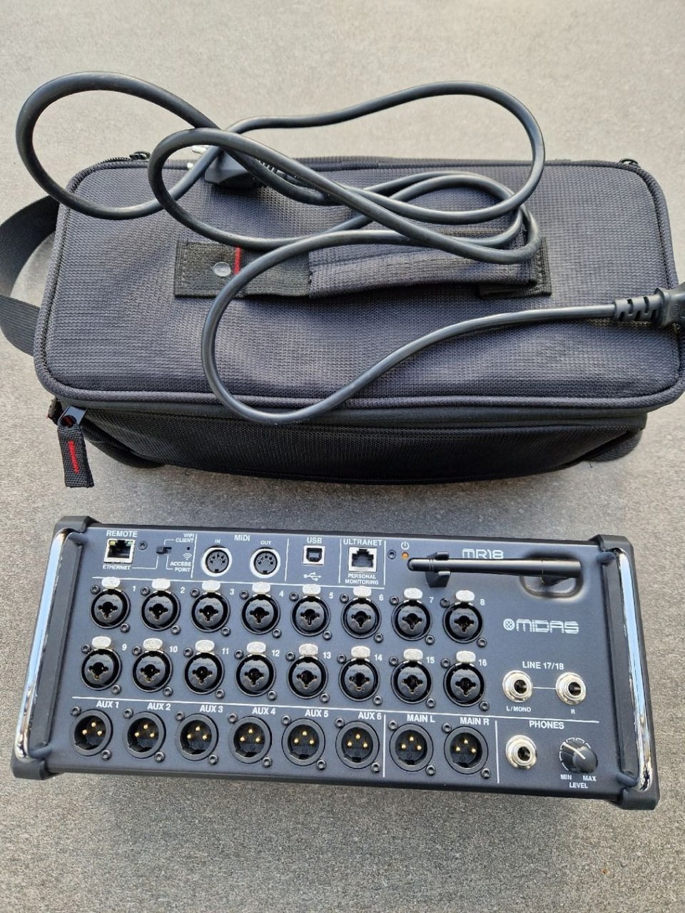 Midas MR18 digitale mixer, Ophalen of Verzenden, Zo goed als nieuw