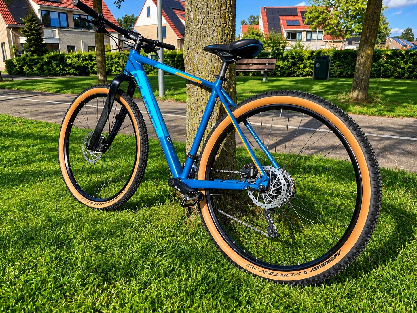 CUBE Analog 29 inch | Carbon | Deore XT | Sigma | Maat M, Fietsen en Brommers, Ophalen, Zo goed als nieuw, Overige merken