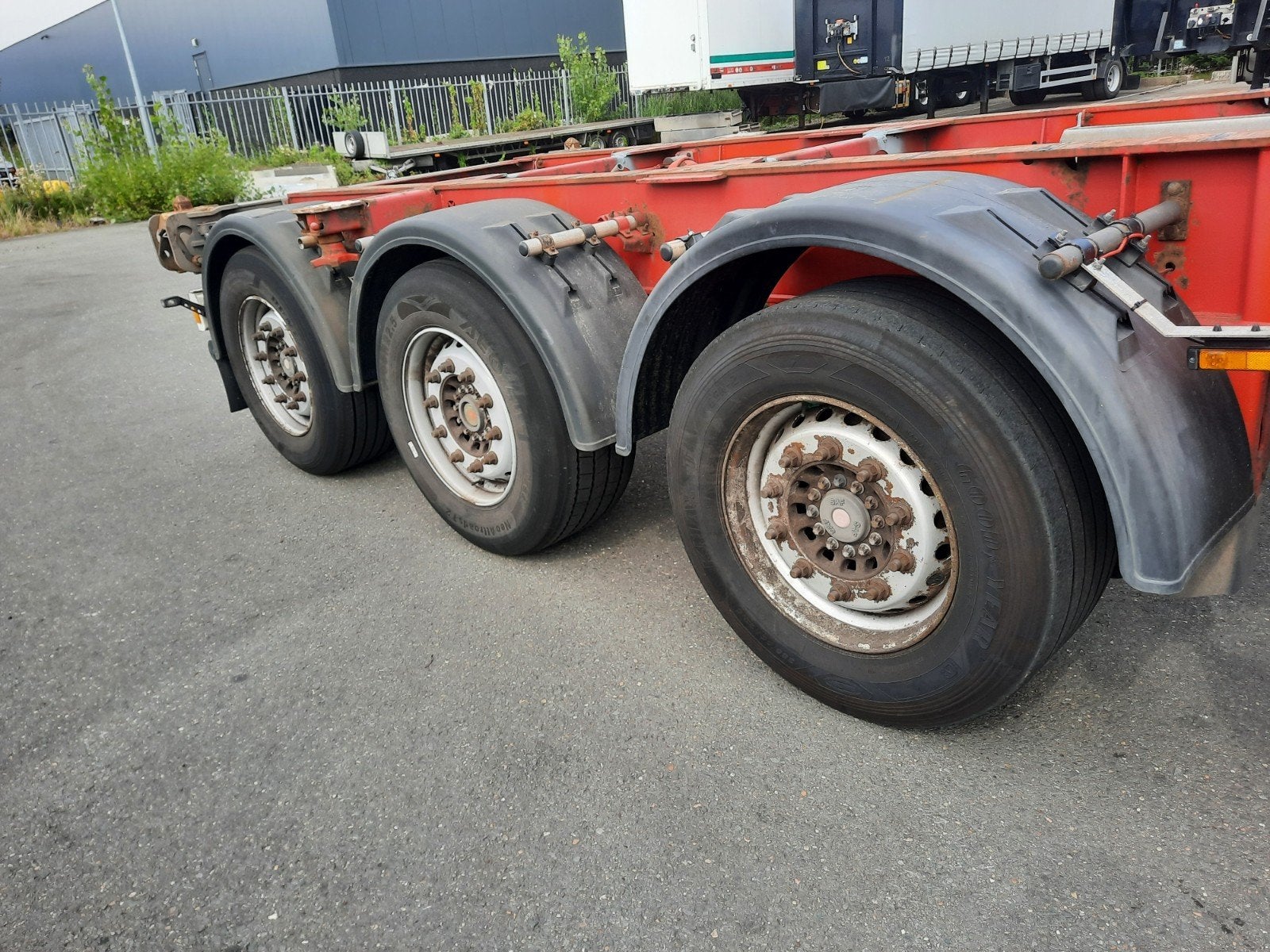 schmitz chassis 20/40/45, Ophalen, Gebruikt, Overige merken