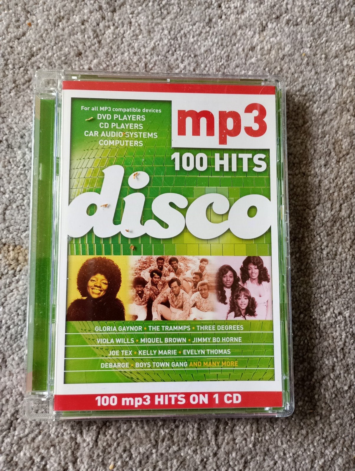 Mp3 100 Hits uit de Disco tijd., Ophalen of Verzenden, 1990 - 1999, Zo goed als nieuw