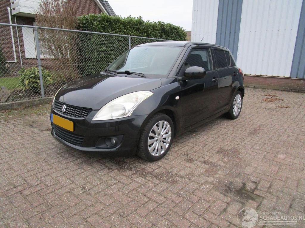 Suzuki Swift Clima Radio/CD Nw Model 5-Drs (bj 2011), Overige carrosserieën, Zwart, Handgeschakeld, Benzine
