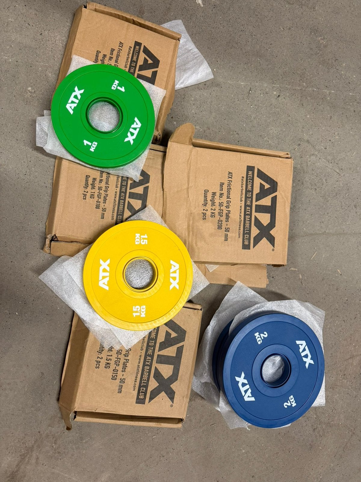 ATX 9 kg friction/fractional plates set NIEUW!, Ophalen of Verzenden, Zo goed als nieuw