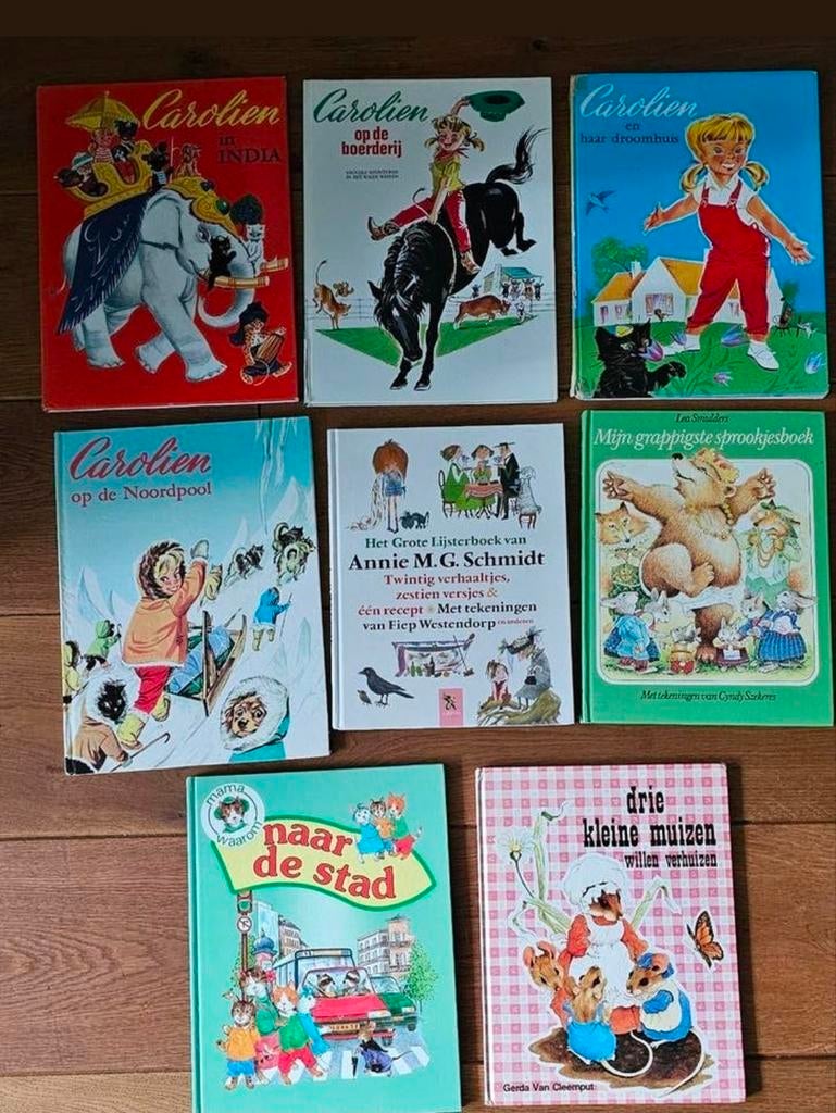 Vintage kinder prentenboeken boeken- oaProbst- Verzend ook, Ophalen, Gelezen, 3 tot 4 jaar