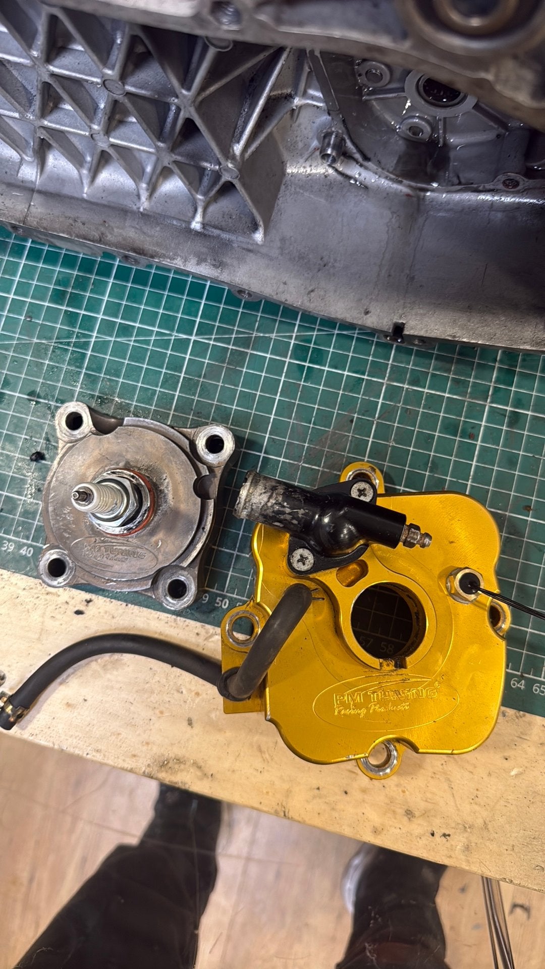PM Tuning Kopset Piaggio Gilera 125-180 52 slag, Ophalen of Verzenden, Zo goed als nieuw, Cilinder