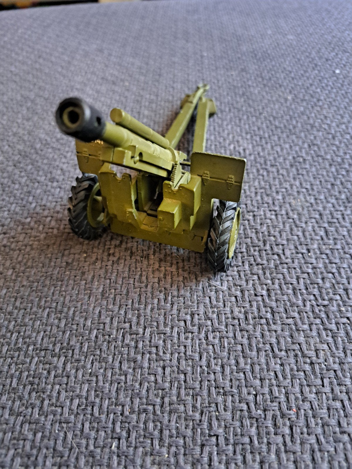 dinky toys meccano  model military gun, Ophalen of Verzenden