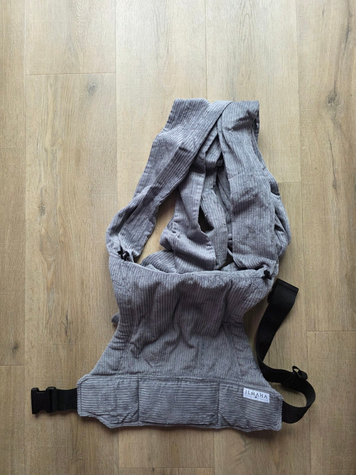 NIEUW! ILMAHA DRAAGZAK MEI TAI RIB STOF | GRIJS, Ophalen of Verzenden, Nieuw, Draagzak, Overige merken