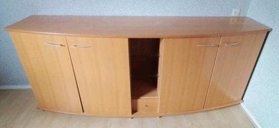 Dressoir/Sideboard - Gratis afhalen (zelf demonteren), Ophalen, Gebruikt, Met lade(s), 200 cm of meer
