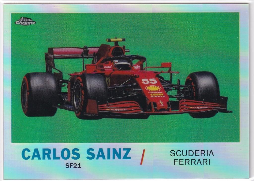 Carlos Sainz 1961 Refractor #T61-CS, Verzamelen, Automerken, Motoren en Formule 1, Verzenden, Nieuw, Formule 1