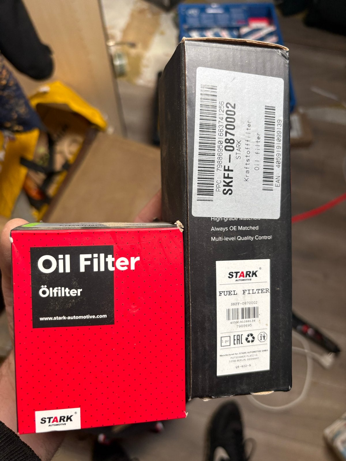 Stark Olie- en Brandstoffilter Set VW Polo 1.6 6N/6N2, Ophalen of Verzenden, Nieuw, Volkswagen
