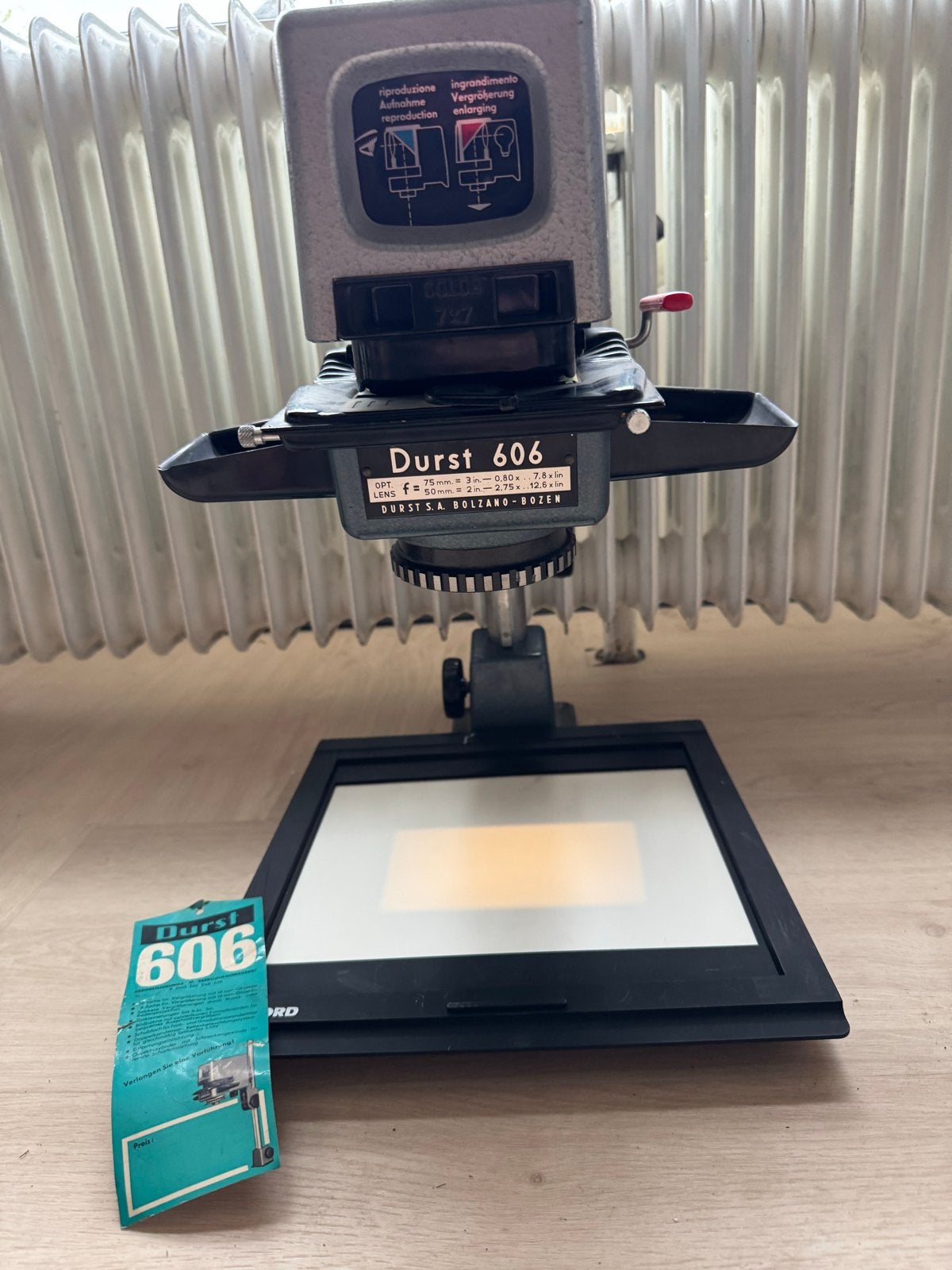 Durst 606 Vergroter met accessoires, Ophalen, Gebruikt, Durst, Vergroter