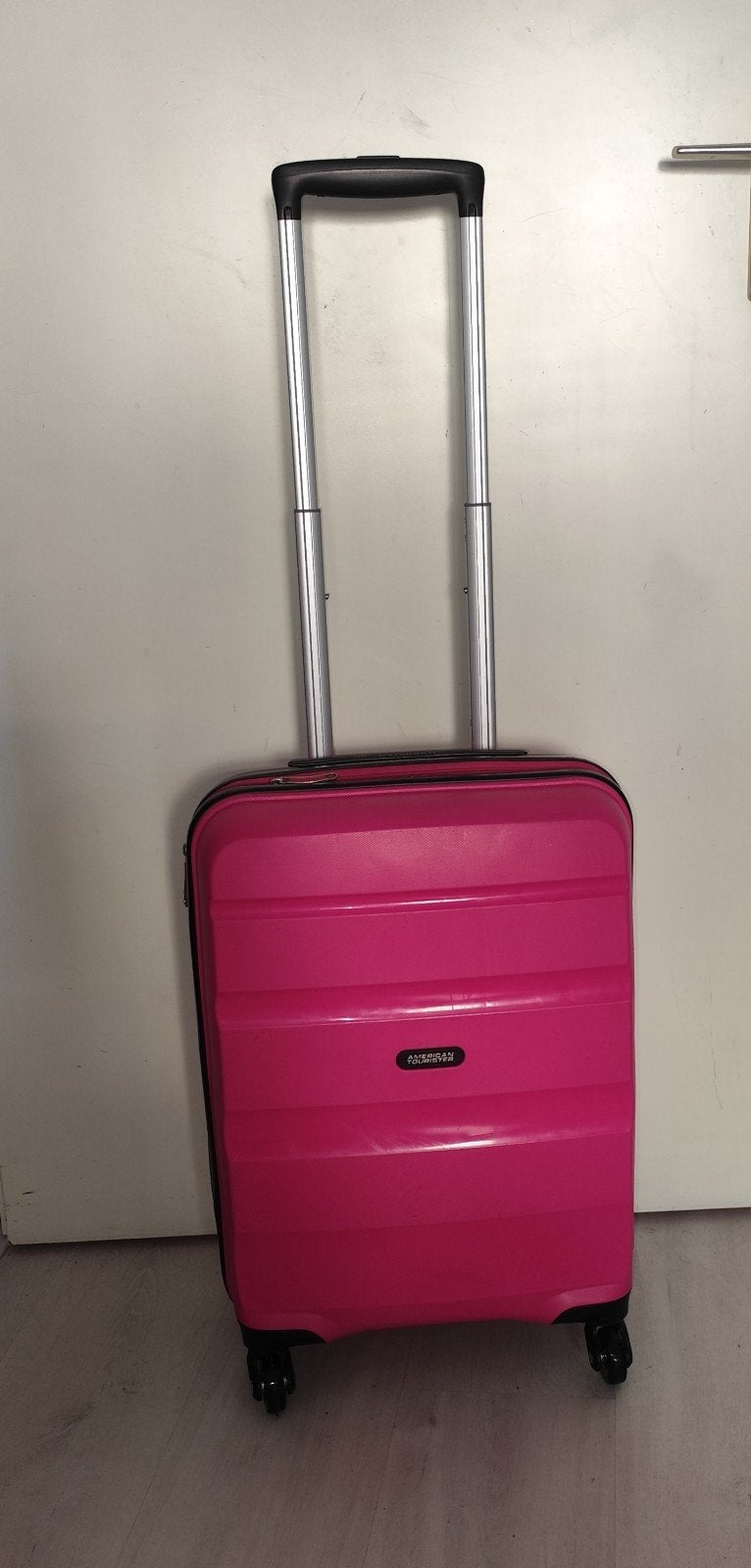 Trolley Samsonite Américan Torister 55x40x20 cm met Tsa-Slot, Wieltjes, 50 tot 60 cm, Hard kunststof, Ophalen of Verzenden