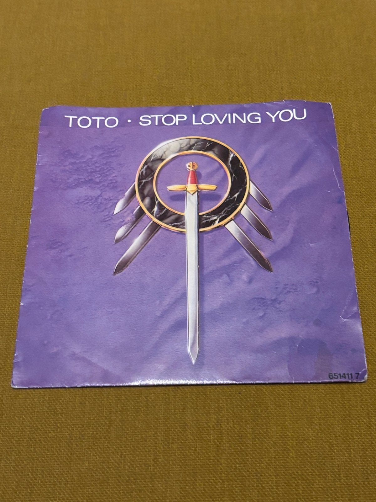 Toto - Stop Loving You (7 inch single), Gebruikt, 7 inch, Ophalen of Verzenden, Pop