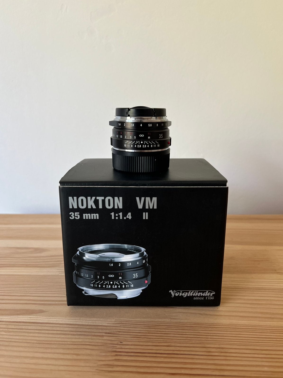 Voigtlander Nokton 35mm f1.4 II Leica M, Ophalen, Zo goed als nieuw