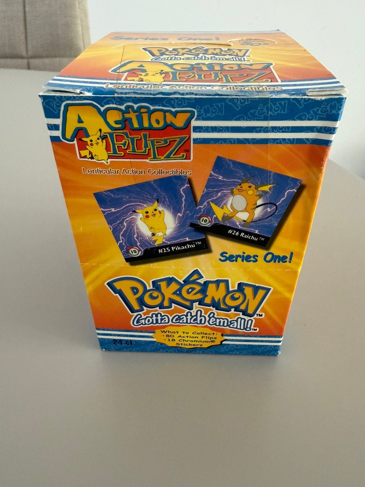 Pokemon Action flipz series one booster box, Ophalen of Verzenden, Zo goed als nieuw