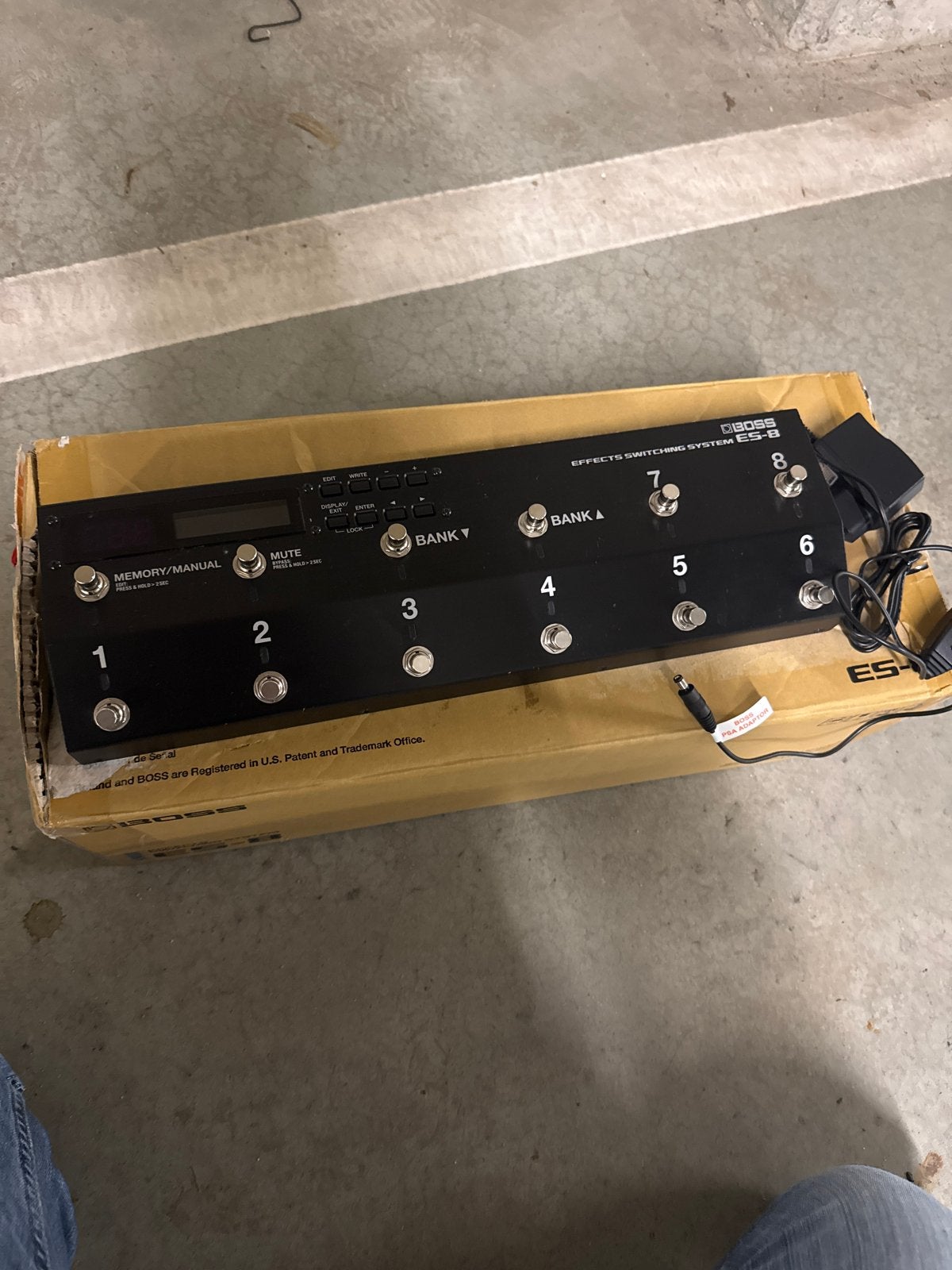 Boss ES-8 Effects Switching System - Zo goed als nieuw, Muziek en Instrumenten, Ophalen of Verzenden, Zo goed als nieuw, Overige typen