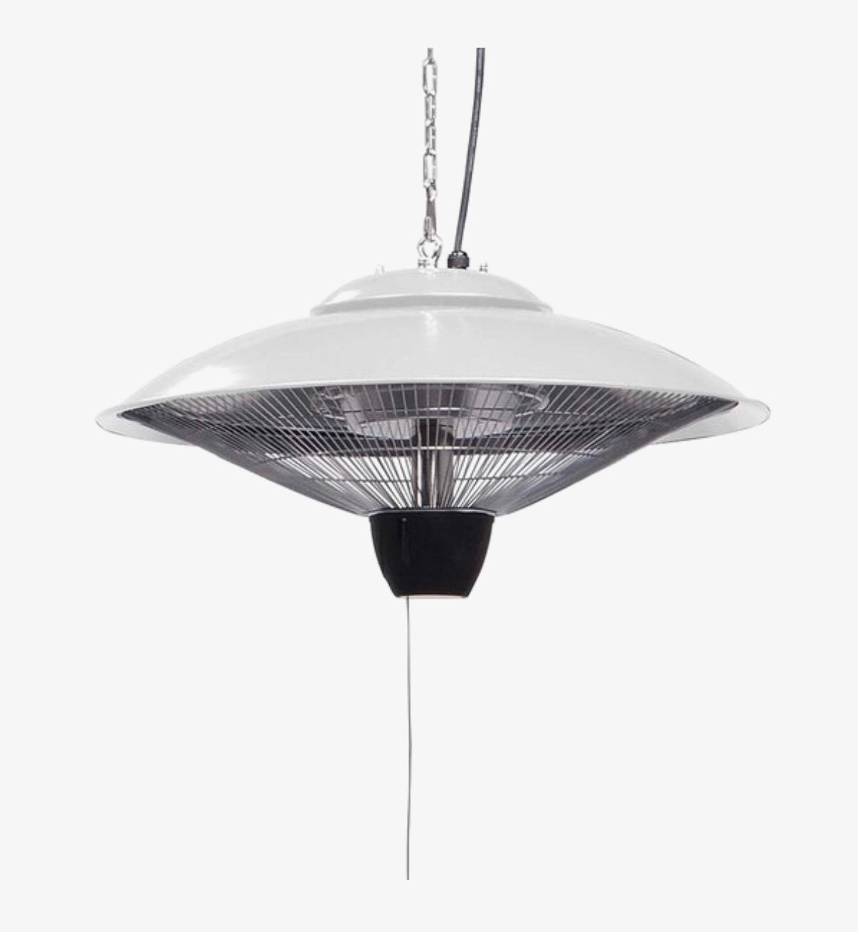 Garden Impressions Bordeaux terrasverwarmer-mat wit-2000W, Plafond, Nieuw, Waterbestendig, Ophalen