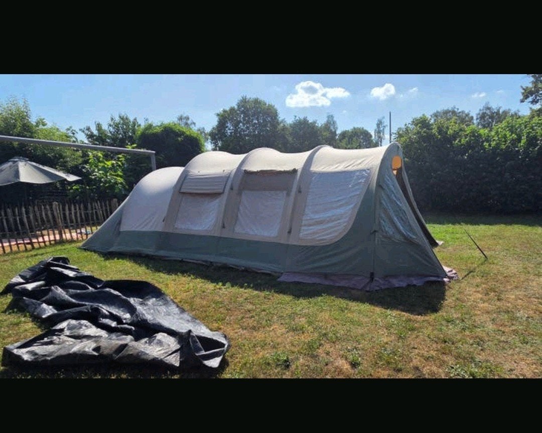 Bardani Casa Grande 400 tunneltent, 5 persoons, Ophalen, Zo goed als nieuw, Tot en met 5