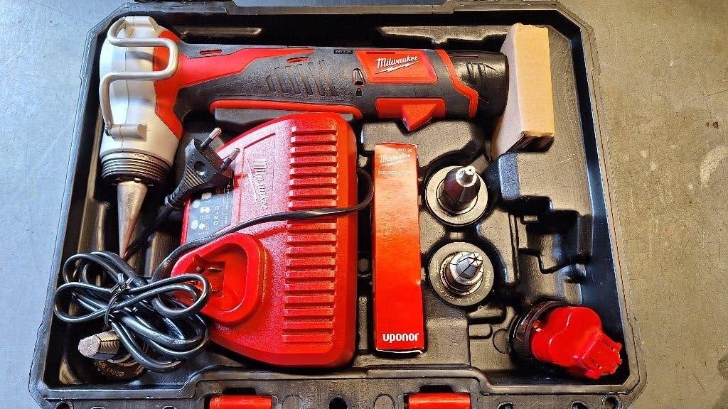 Milwaukee C12 PXP Uponor accu optromp tang optromper, ., Nieuw, Ophalen of Verzenden, .