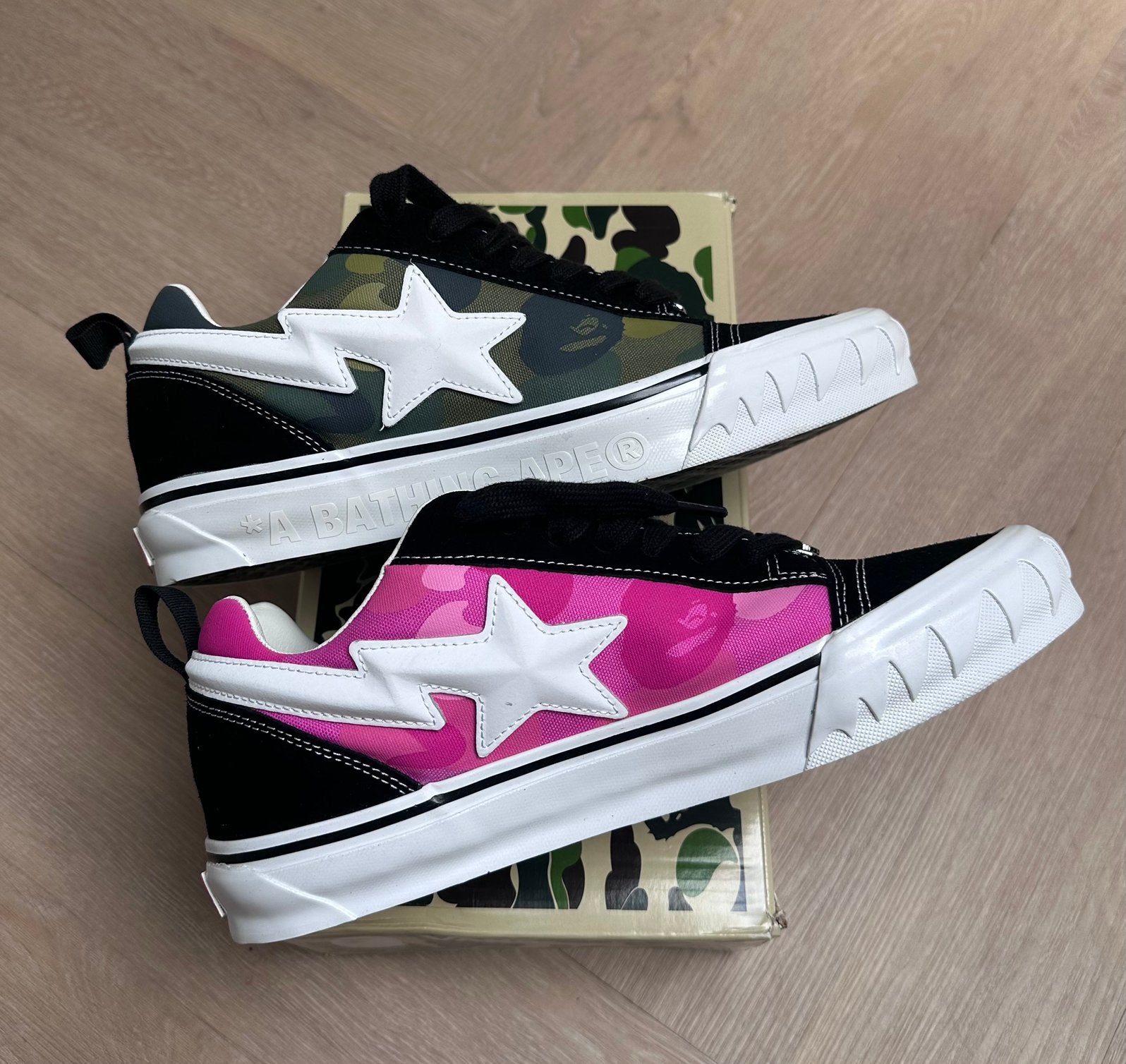 Vans x BAPE Knu Skool EU44,5/US11, Kleding | Heren, Zwart, Nieuw, Ophalen of Verzenden, Sneakers of Gympen