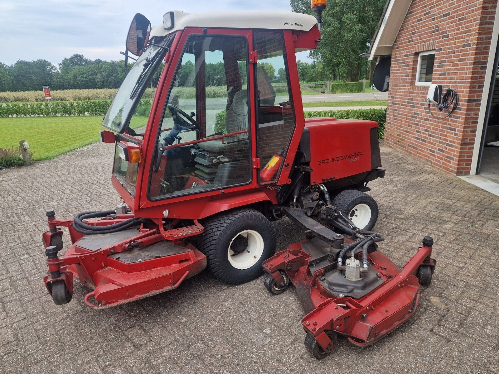 Toro Groundsmaster 4000-D Zitmaaier - Professioneel, Ophalen, Cirkelmaaier, Gebruikt, Toro