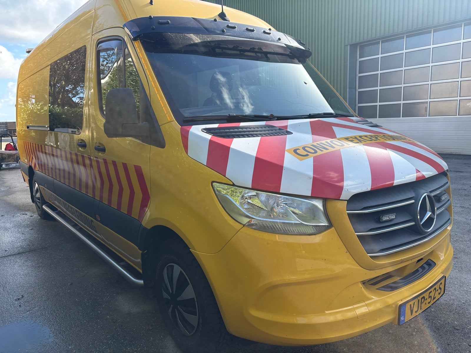 Mercedes-Benz Sprinter L4H2 luchtremmen BE 5 personen 3,5ton, Auto's, Automaat, Dealer onderhouden, Achterwielaandrijving, 4 cilinders