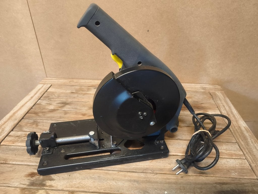afkortzaag metaal, Doe-het-zelf en Verbouw, Gereedschap | Zaagmachines, Ophalen, Gebruikt, KINZO, 600 tot 1200 watt